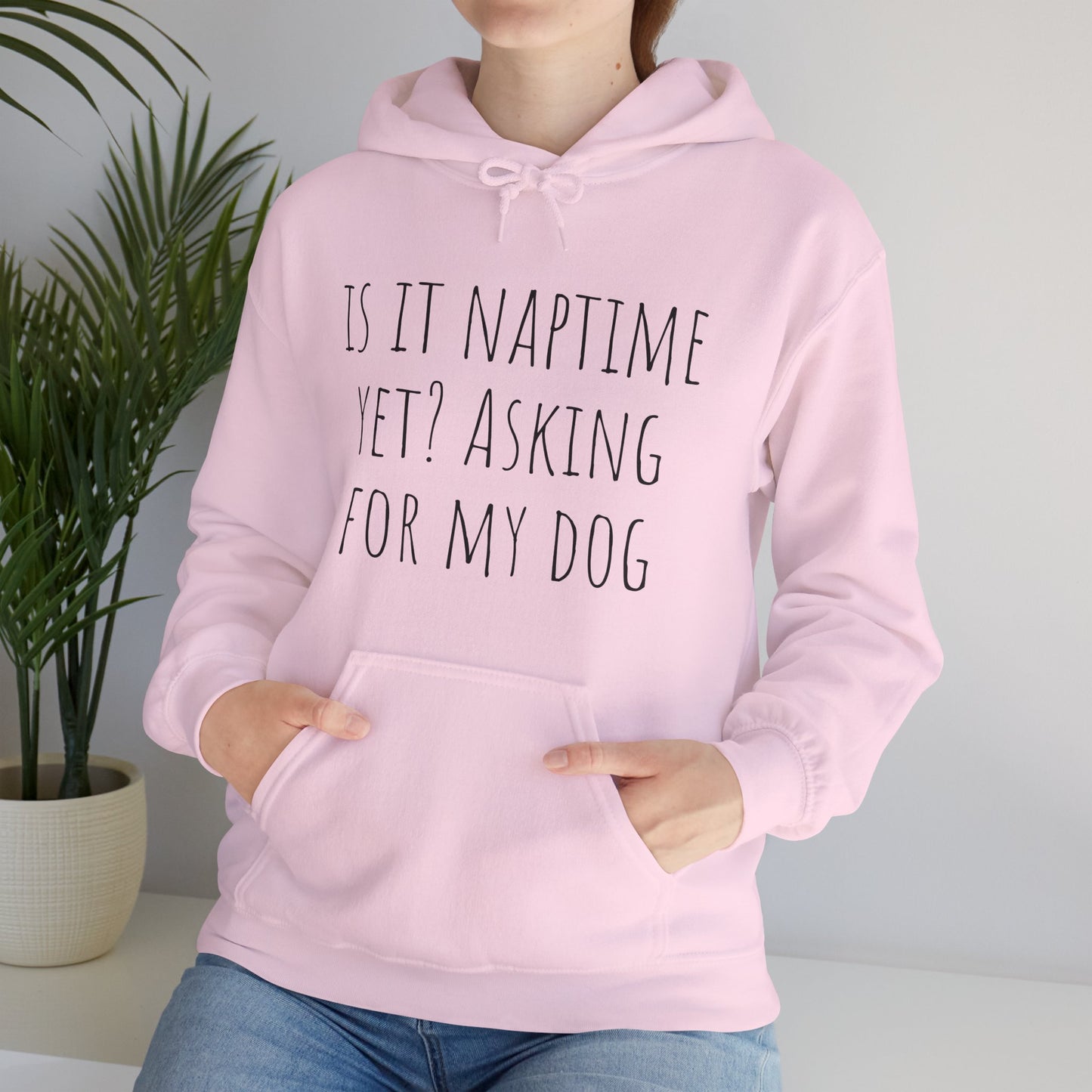 "Is it naptime?" Unisex Heavy Blend™ Hooded Sweatshirt