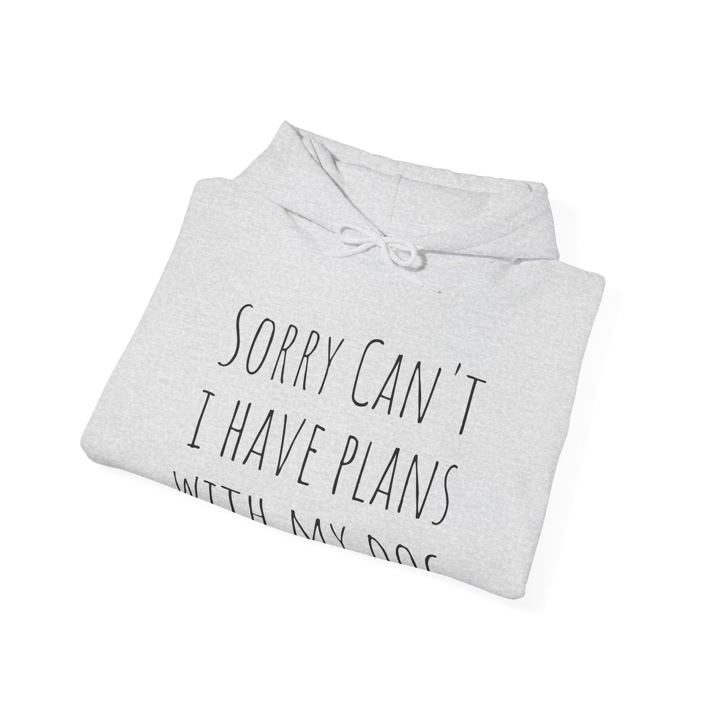 "I have plans with my Dog" Unisex Heavy Blend™ Hooded Sweatshirt