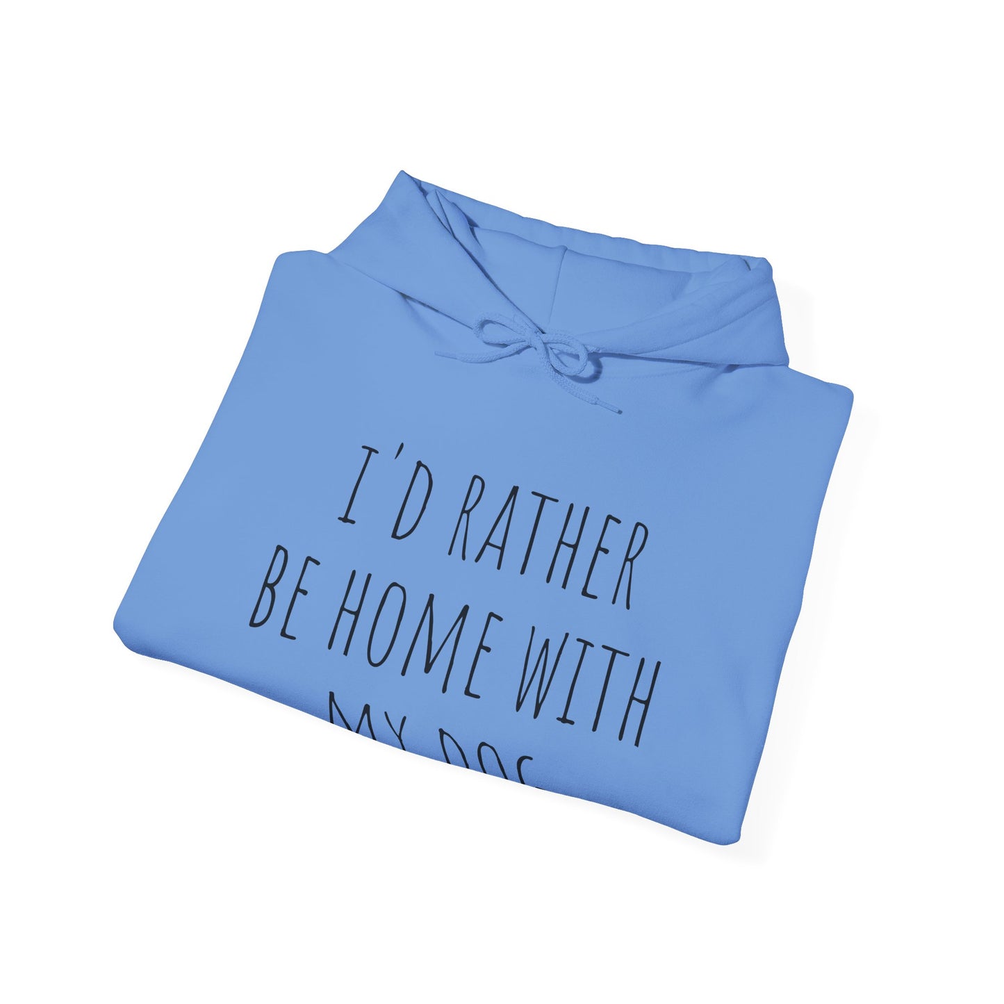 "Home with my Dog" Unisex Heavy Blend™ Hooded Sweatshirt