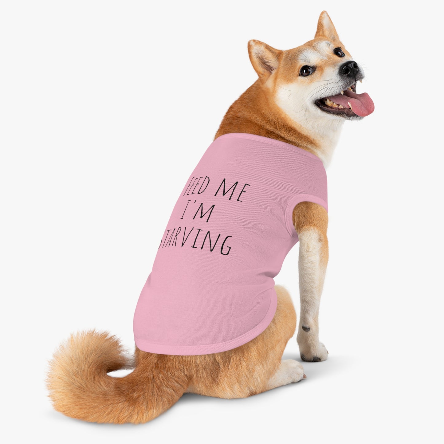 "Feed me I'm Starving" Pet Tank Top