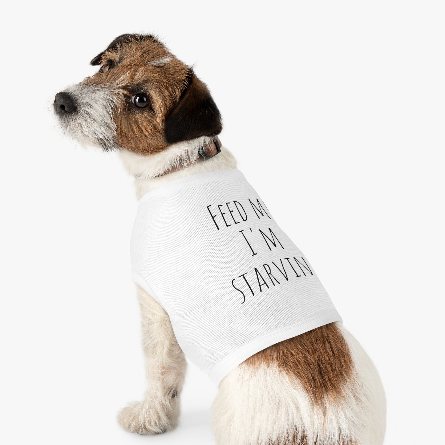 "Feed me I'm Starving" Pet Tank Top