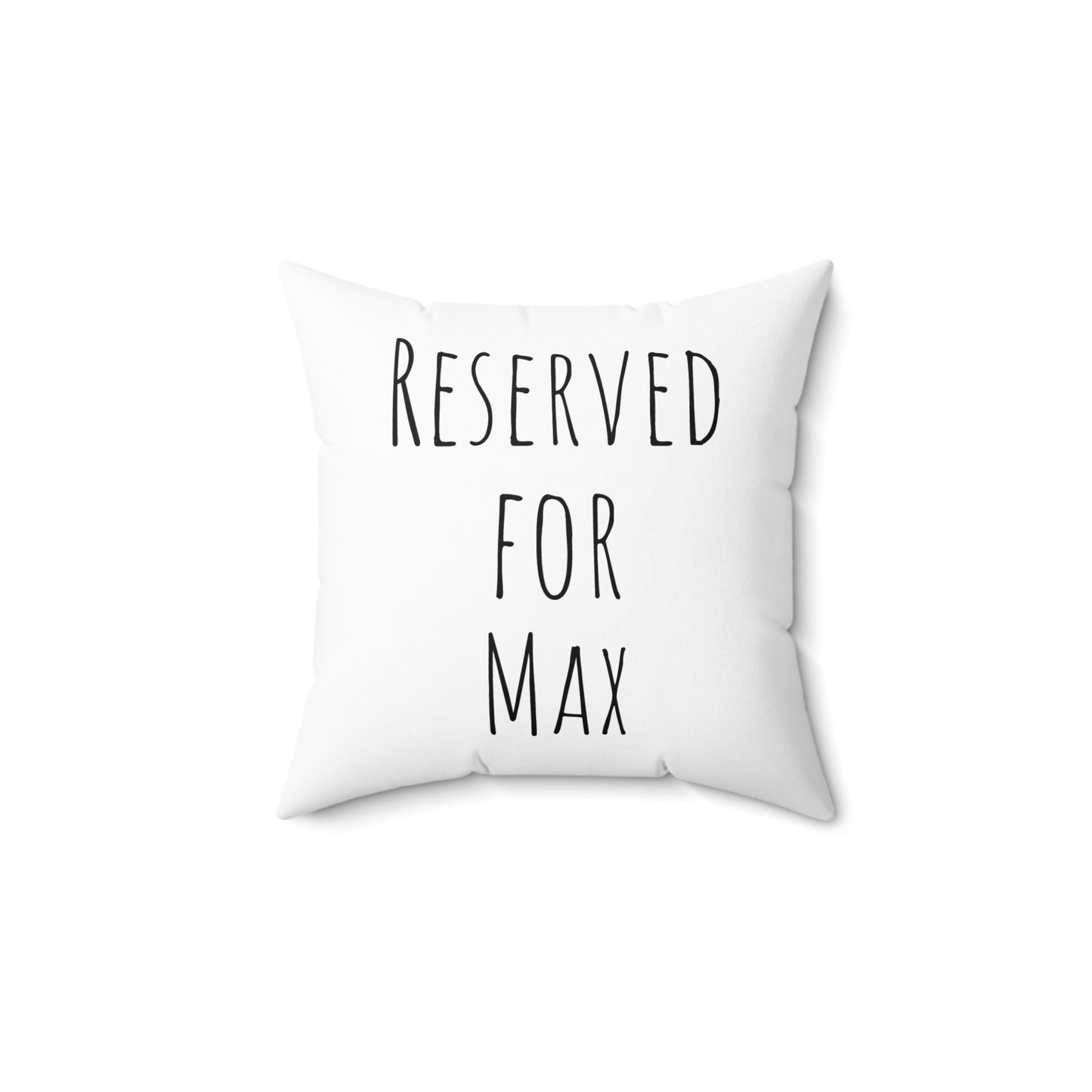 Personalized Spun Polyester Square Pillow