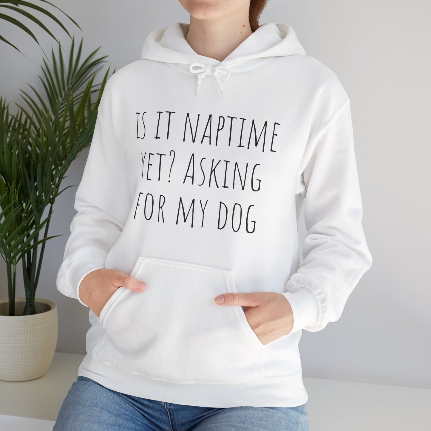 "Is it naptime?" Unisex Heavy Blend™ Hooded Sweatshirt