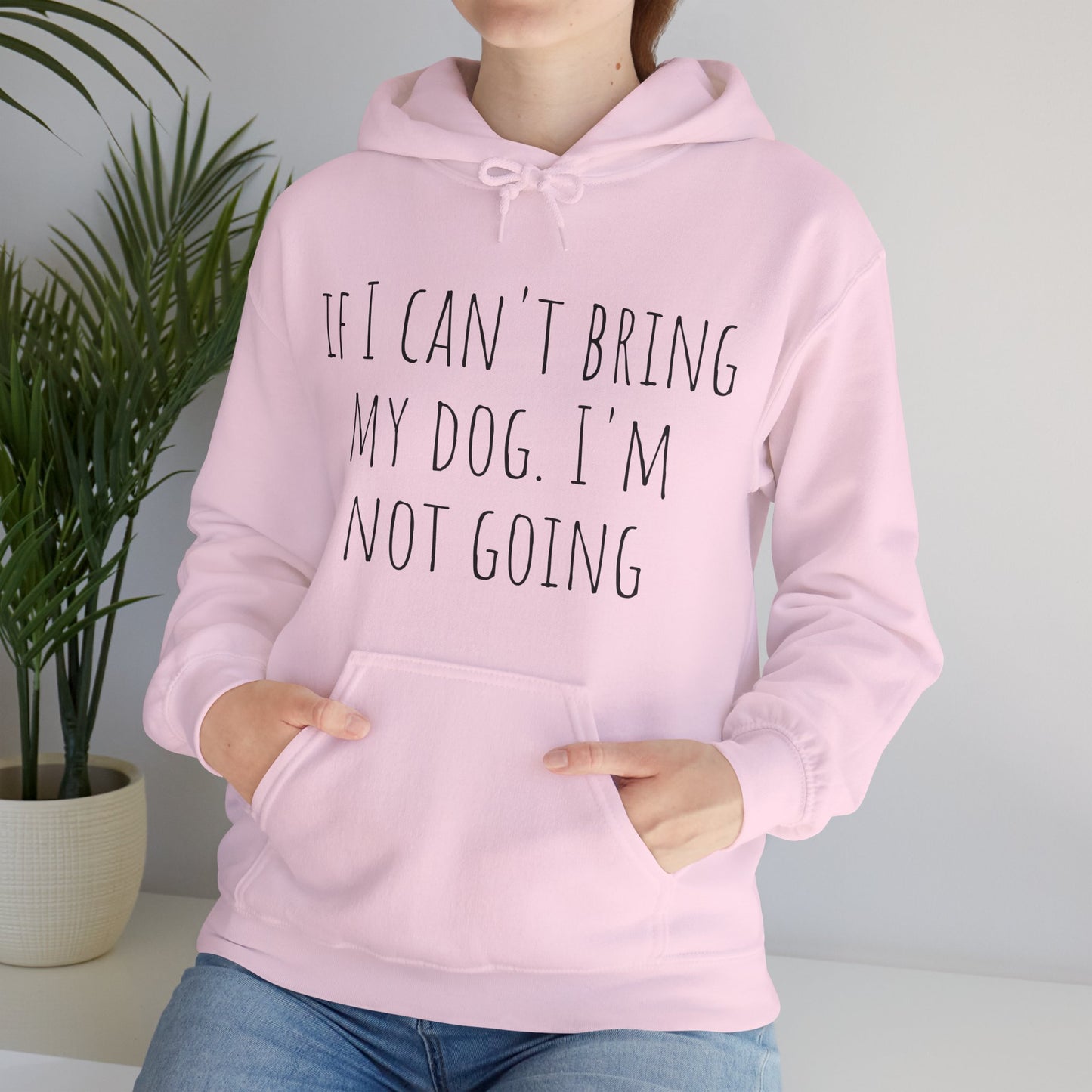 "I'm not going" Unisex Heavy Blend™ Hooded Sweatshirt