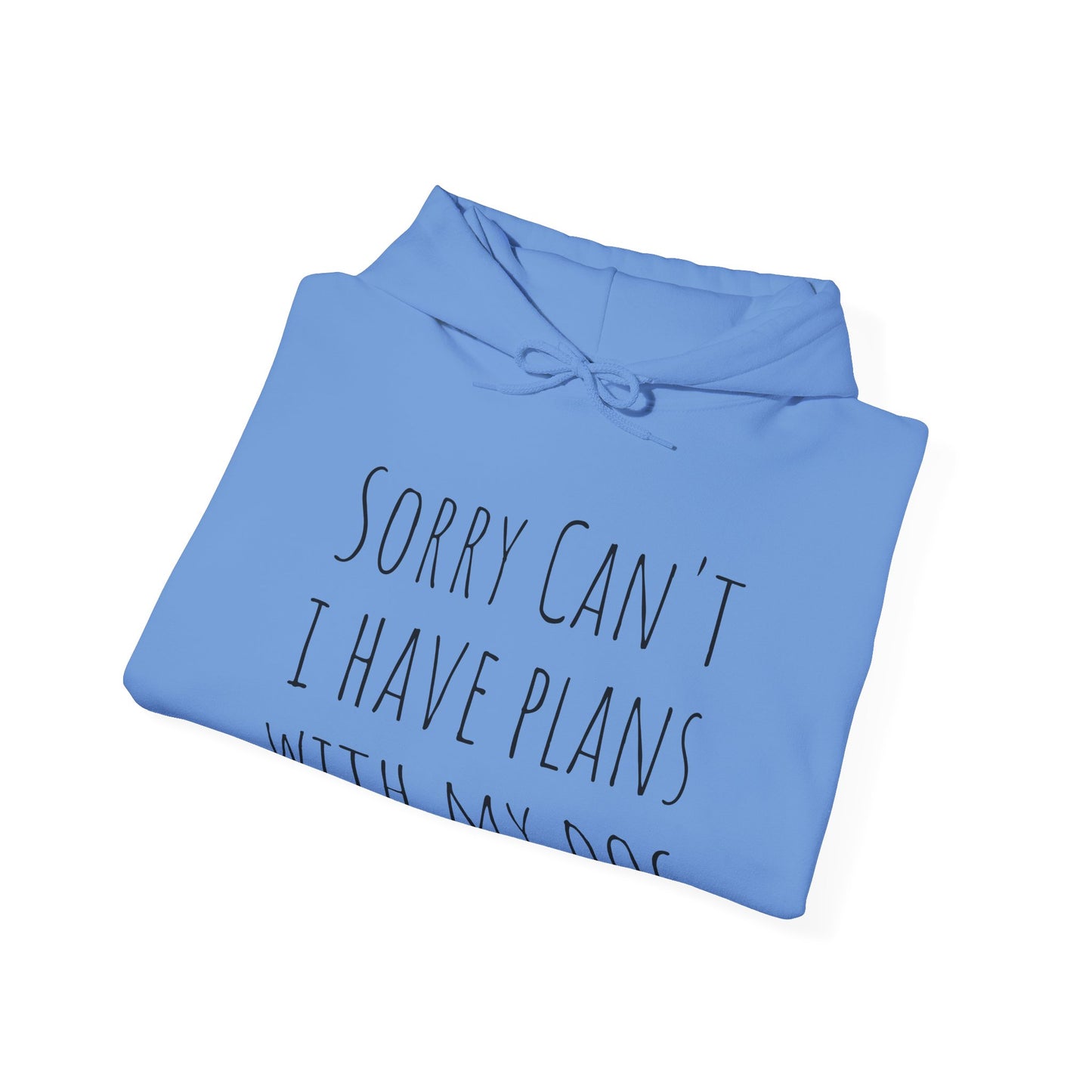 "I have plans with my Dog" Unisex Heavy Blend™ Hooded Sweatshirt
