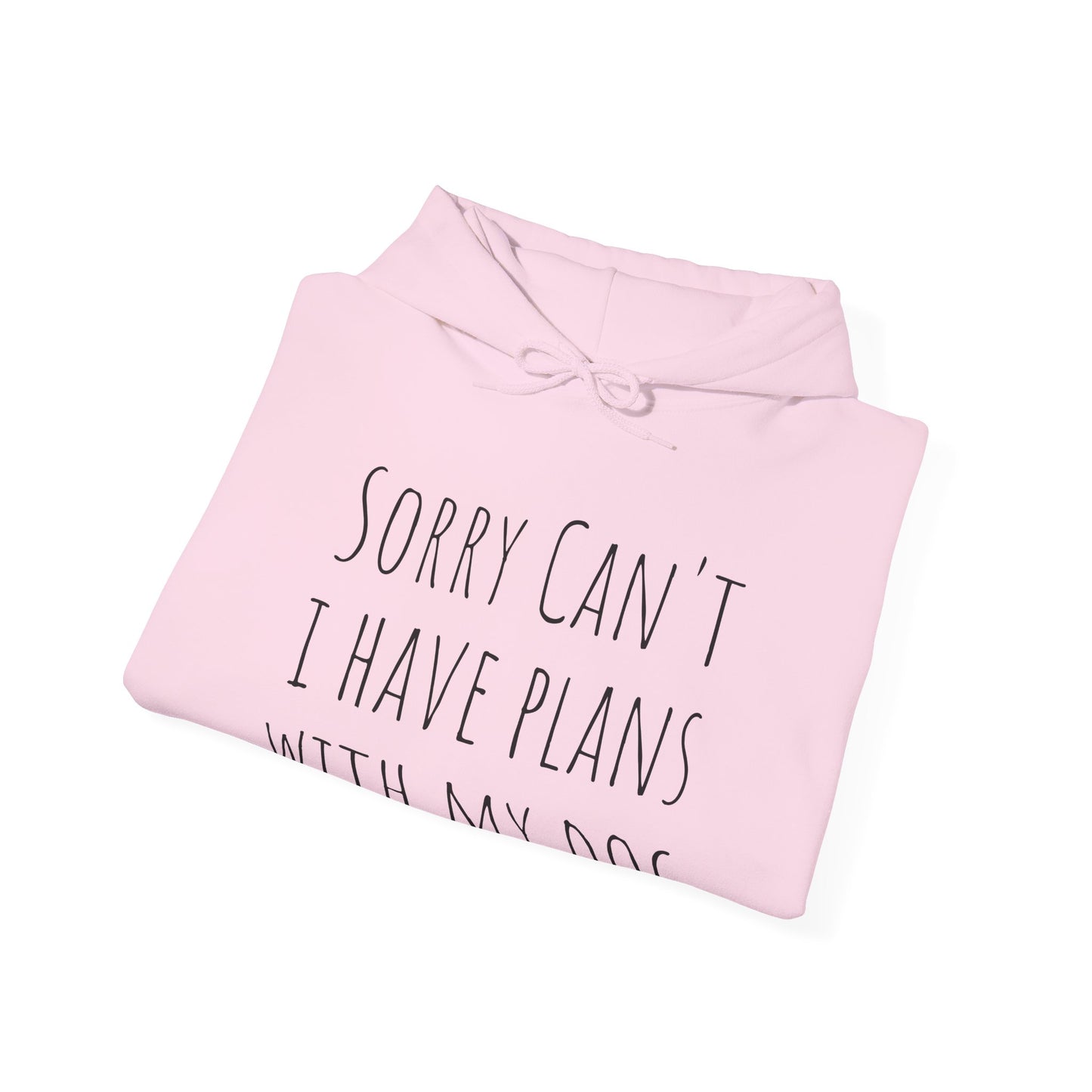 "I have plans with my Dog" Unisex Heavy Blend™ Hooded Sweatshirt