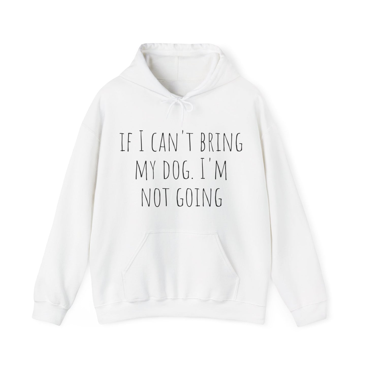 "I'm not going" Unisex Heavy Blend™ Hooded Sweatshirt