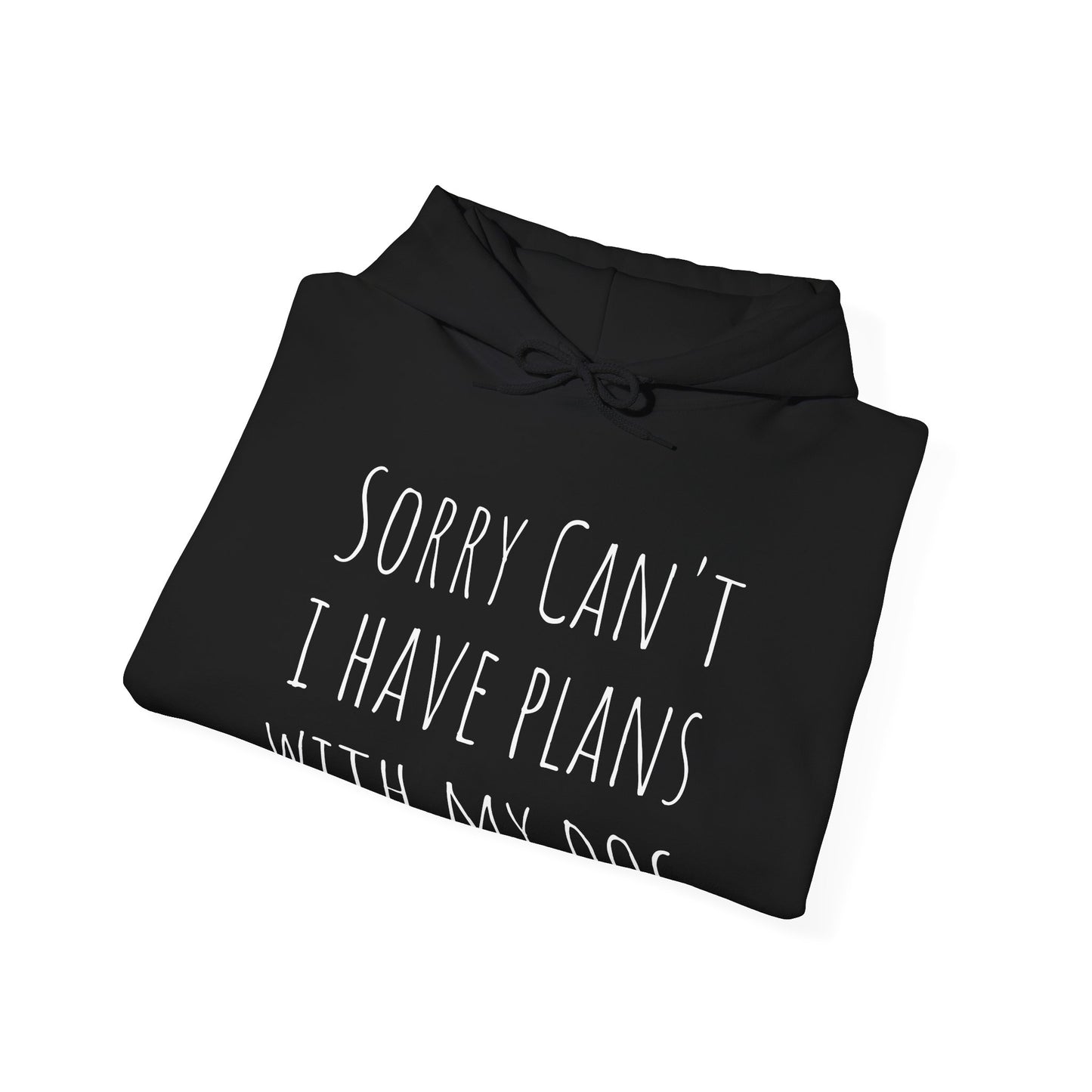 "I have plans with my Dog" Unisex Heavy Blend™ Hooded Sweatshirt