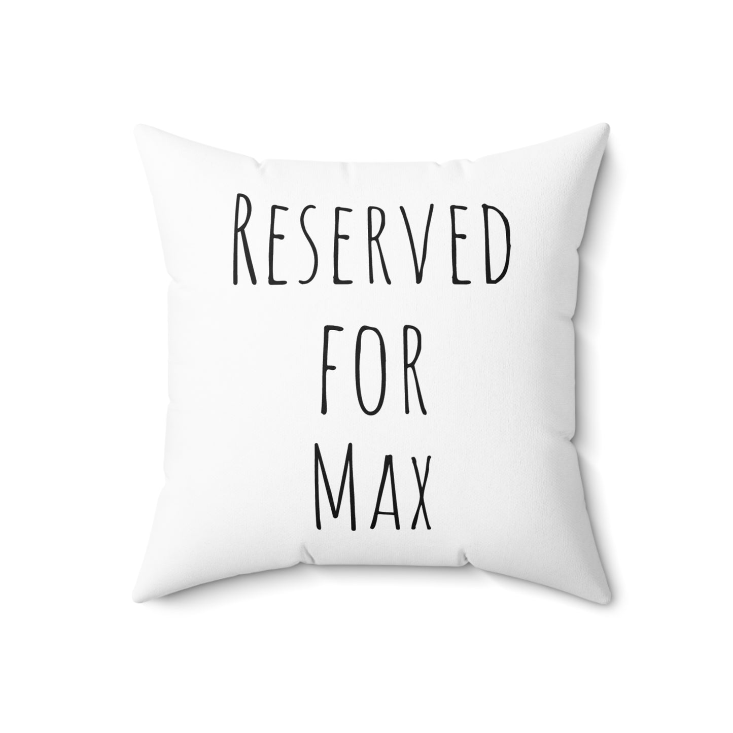 Personalized Spun Polyester Square Pillow