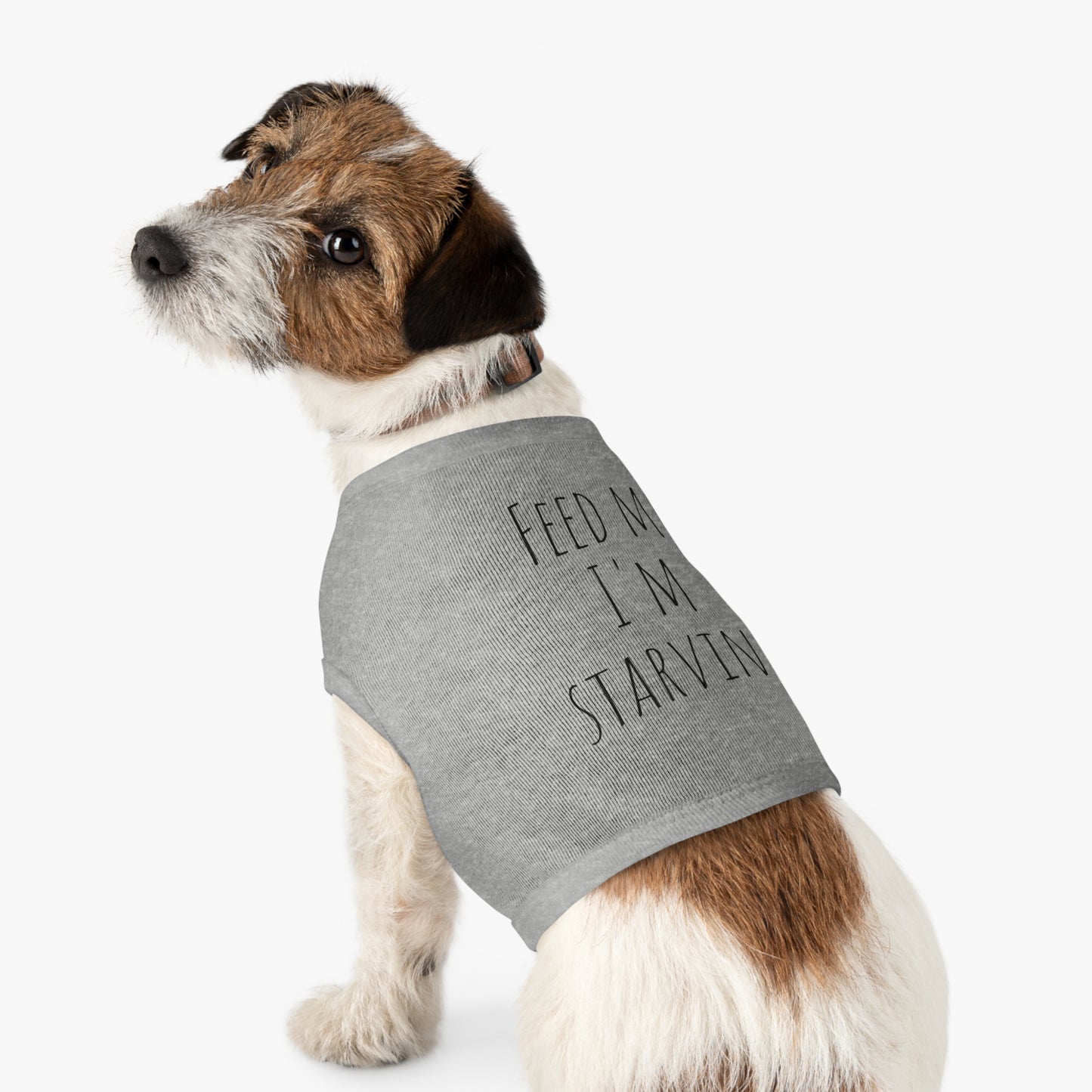 "Feed me I'm Starving" Pet Tank Top