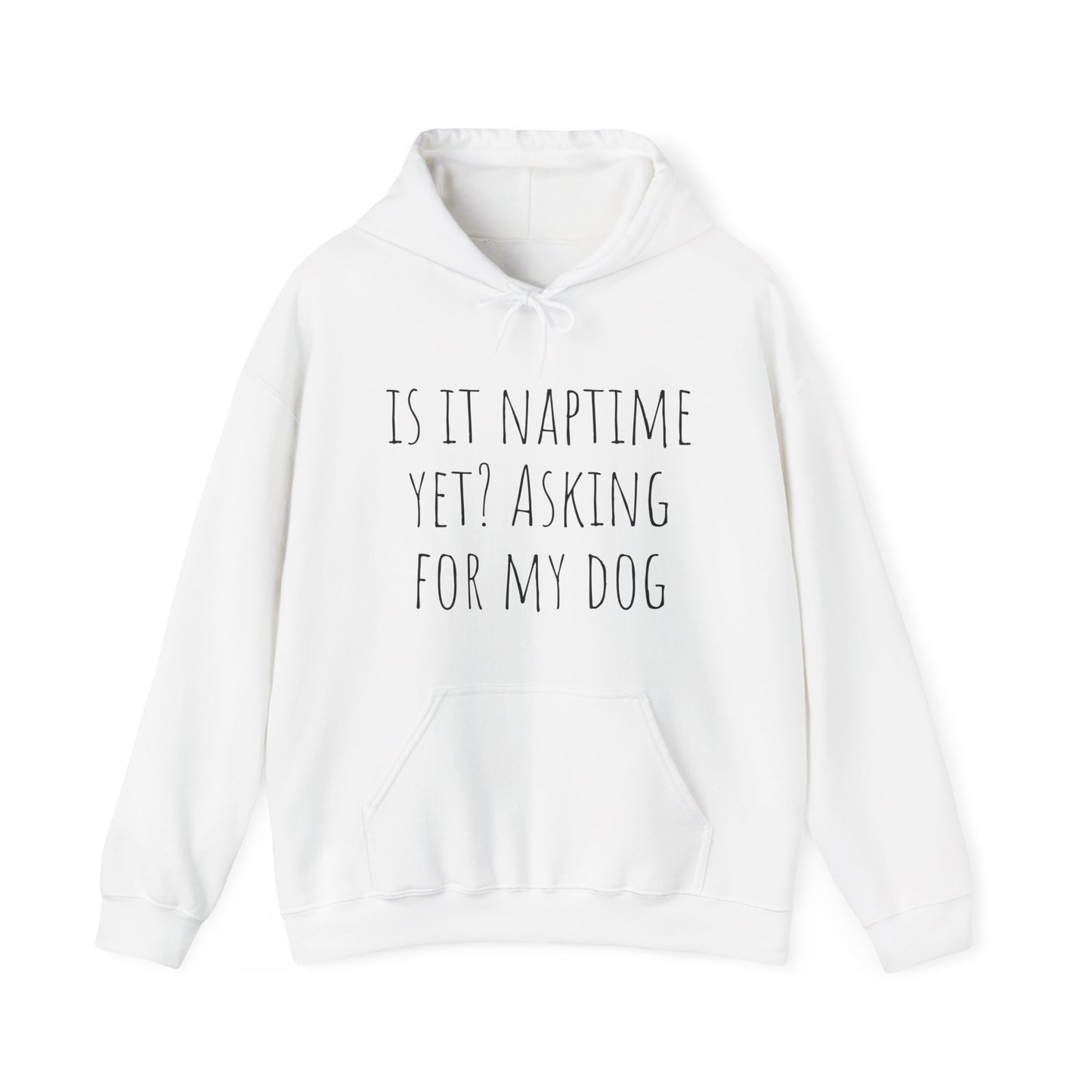 "Is it naptime?" Unisex Heavy Blend™ Hooded Sweatshirt