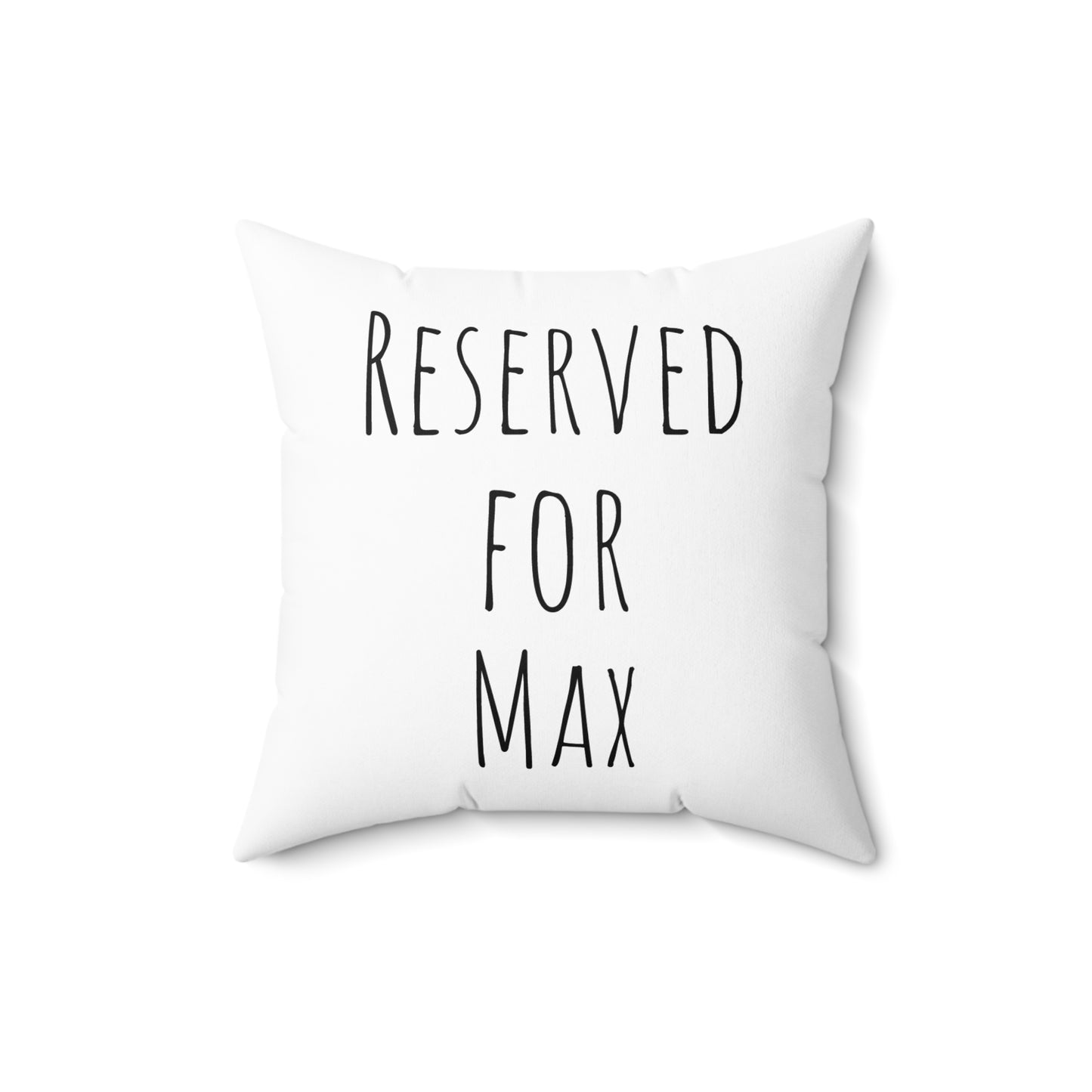 Personalized Spun Polyester Square Pillow