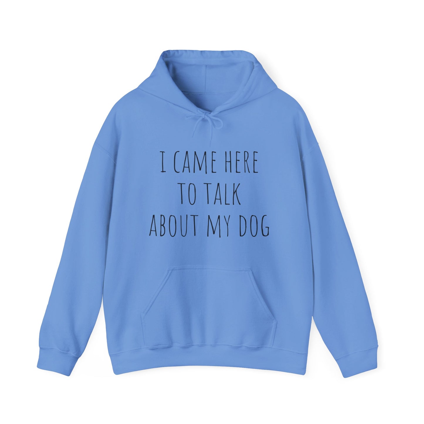 "Talk about my Dog" Unisex Heavy Blend™ Hooded Sweatshirt