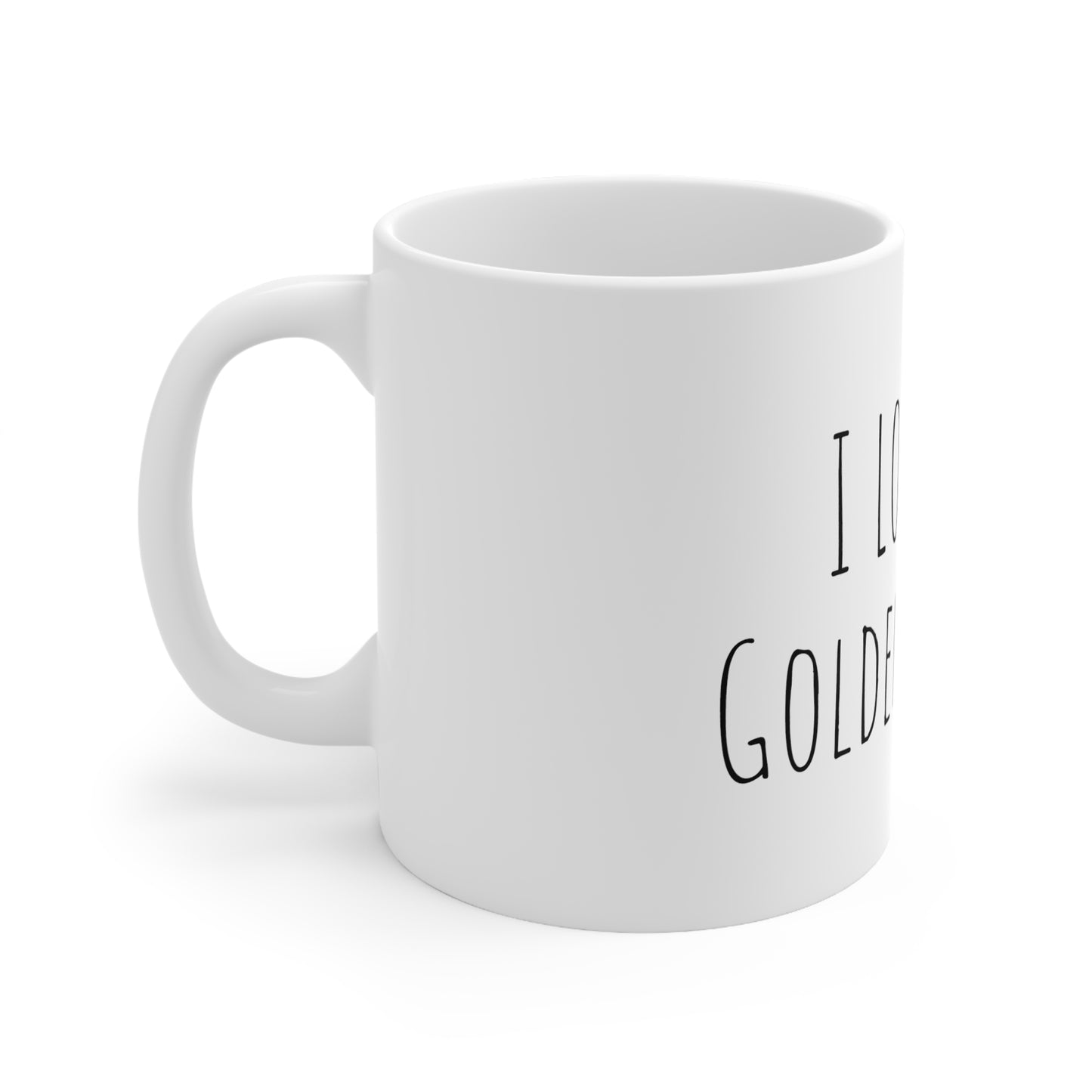 "I love my Goldendoodle" Ceramic Coffee Mug 11oz