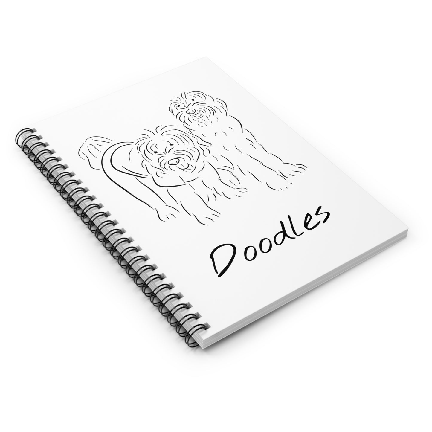 Labradoodles Spiral Notebook - Ruled Line