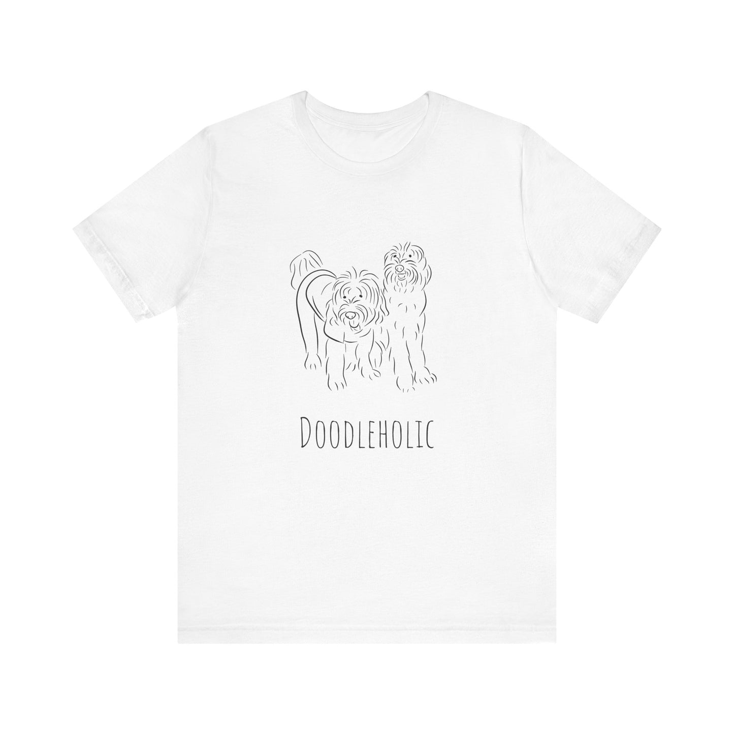 "Doodleholic" Unisex Jersey Short Sleeve Tee