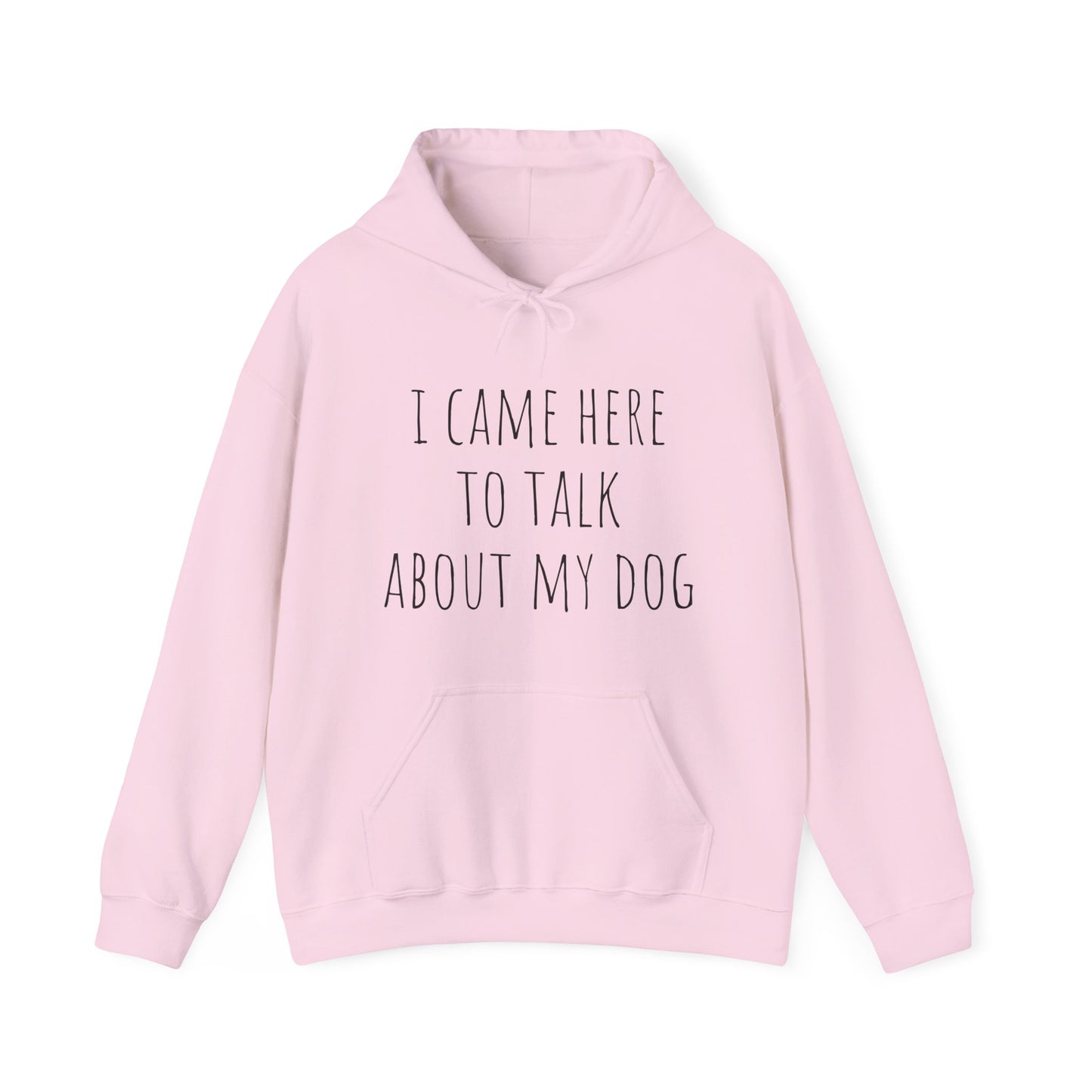 "Talk about my Dog" Unisex Heavy Blend™ Hooded Sweatshirt