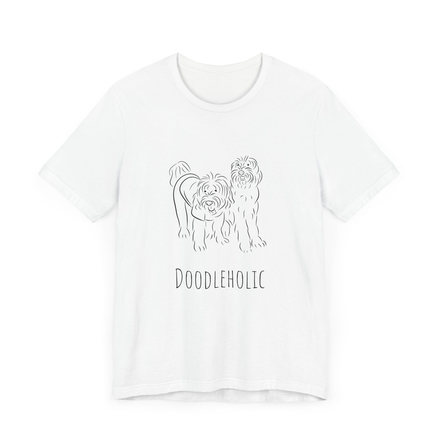 "Doodleholic" Unisex Jersey Short Sleeve Tee