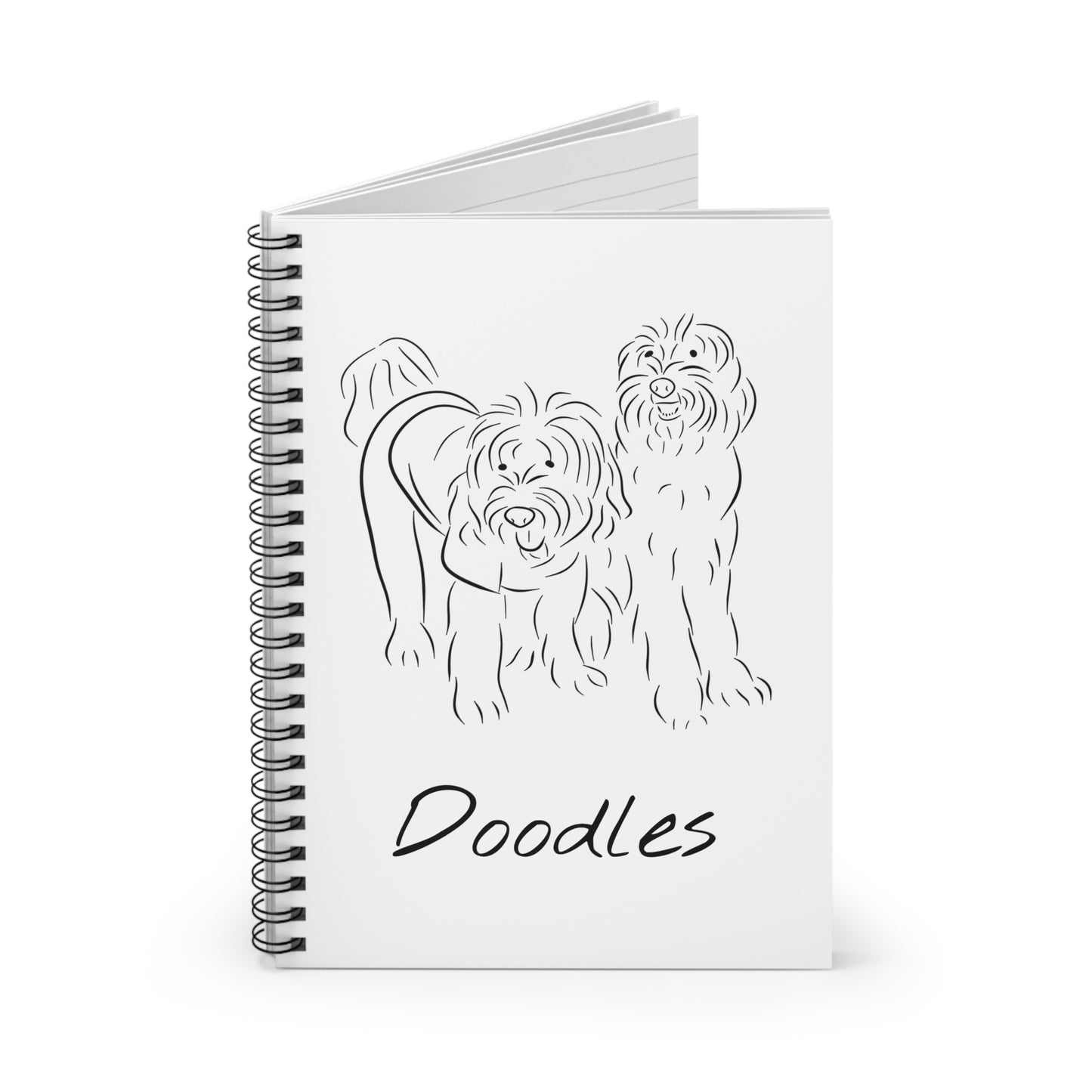 Labradoodles Spiral Notebook - Ruled Line